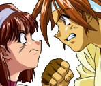 Sumire and Kanna - Sakura Wars