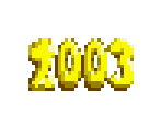 HUD Numbers - Donkey Kong Country