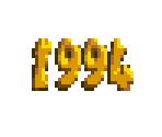 HUD Numbers - Donkey Kong Country