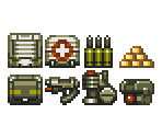 Items - Front Mission: Gun Hazard (JPN)