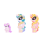 Princess Celestia (Filly, Super, Fire) - Super Pony All-Stars: Super Alicorn Sisters (Hack)