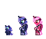 Princess Luna (Filly, Super, Fire) - Super Pony All-Stars: Super Alicorn Sisters (Hack)