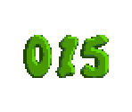 Bonus Timer Numbers - Donkey Kong Country 3: Dixie Kong's Double Trouble