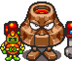 Magma Bomber & Doggan - Super Bomberman 3