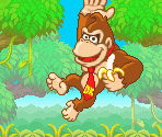 Title Screen - DK: King of Swing