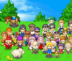 Title Screen - Harvest Moon: More Friends of Mineral Town