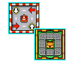 Battle Mode Stage Select - Bomberman Tournament