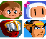 Health Icons - Saturn Bomberman Fight!! (JPN)