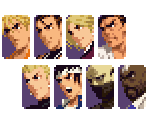 Character Icons - The King of Fighters 2000