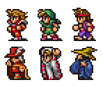 Playable Characters - Final Fantasy Origins: Final Fantasy 1