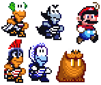 Characters - Super Mario's Wacky Worlds (Prototype)