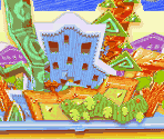 Backgrounds - Yoshi Topsy-Turvy / Yoshi's Universal Gravitation