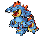 Totodile, Croconaw & Feraligatr - Pokémon Ranger