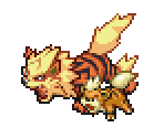 Growlithe & Arcanine - Pokémon Ranger