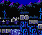 Camilla Cemetery (Night) - Castlevania 2: Simon's Quest
