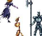 Final Stage Enemies - Akumajou Dracula