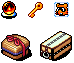 Items - Pocky and Rocky 2