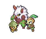 Seedot, Nuzleaf & Shiftry - Pokémon Ranger
