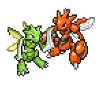Scyther & Scizor - Pokémon Ranger
