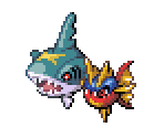 Carvanha & Sharpedo - Pokémon Ranger