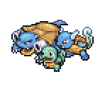 Squirtle, Wartortle & Blastoise - Pokémon Ranger