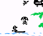Parachute - Game & Watch Gallery 4 / Game & Watch Gallery Advance