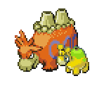 Numel & Camerupt - Pokémon Ranger