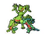 Treecko, Grovyle & Sceptile - Pokémon Ranger