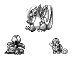 Pokémon (Grayscale Front) - Pokémon Green (JPN)