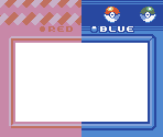 Super Game Boy Frames - Pokémon Red / Blue
