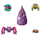 Brinstar Enemies - Metroid Zero Mission