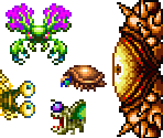 Kraid Enemies - Metroid Zero Mission