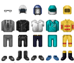 Inventory Items (City Texture Pack) - Minecraft: Wii U Edition