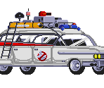 Ecto-1 (Sonic Genesis-Style) - Ghostbusters Customs