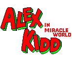 Title Screen - Alex Kidd in Miracle World