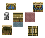 Hyrule Castle Dungeon Tiles - The Legend of Zelda: A Link to the Past