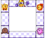 Super Game Boy Border - Kirby's Block Ball