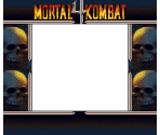 Super Game Boy Border - Mortal Kombat 4