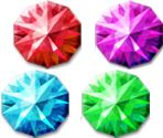 Crystal Shards and Gems - U.B. Funkeys
