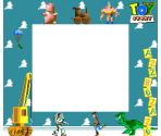 Super Game Boy Border - Toy Story