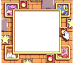 Super Game Boy Border - Kirby's Star Stacker