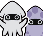Blooper and Poison Blooper - Paper Mario: Color Splash