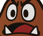 Mega Goomba - Paper Mario: Color Splash