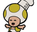 Toad (Chef) - Paper Mario: Color Splash