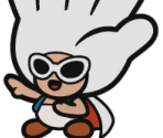 Toad (Rock Paper Wizard) - Paper Mario: Color Splash
