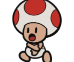 Toad (Shirtless) - Paper Mario: Color Splash