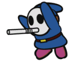 Slurp Guy (Blue) - Paper Mario: Color Splash