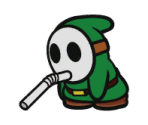 Slurp Guy (Green) - Paper Mario: Color Splash