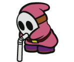 Slurp Guy (Pink) - Paper Mario: Color Splash