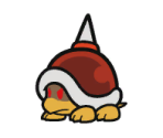 Spike Top - Paper Mario: Color Splash